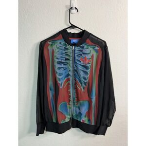 Adidas x Rita Ora O-Ray skeleton Zip Up Size L Women's Rare